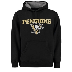 NHL Pittsburgh Penguins Rinkside Grayton Pullover Hoodie - Black