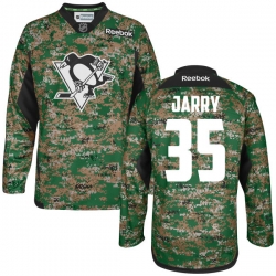 Tristan Jarry Reebok Pittsburgh Penguins Authentic Camo Digital Veteran's Day Jersey