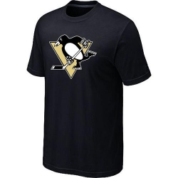 NHL Pittsburgh Penguins Big & Tall Logo T-Shirt - Black