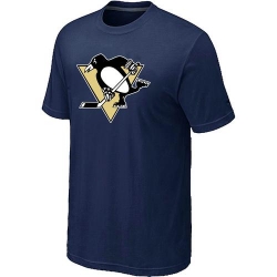 NHL Pittsburgh Penguins Big & Tall Logo T-Shirt - Navy