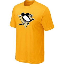 NHL Pittsburgh Penguins Big & Tall Logo T-Shirt - Yellow