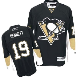 Beau Bennett Reebok Pittsburgh Penguins Authentic Black Home NHL Jersey