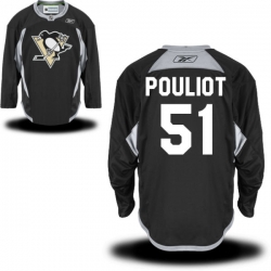 Derrick Pouliot Reebok Pittsburgh Penguins Premier Black Alternate Jersey
