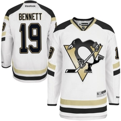 Beau Bennett Reebok Pittsburgh Penguins Authentic White 2014 Stadium Series NHL Jersey