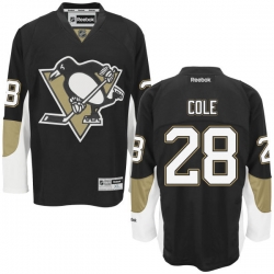 Ian Cole Reebok Pittsburgh Penguins Premier Black Home Jersey
