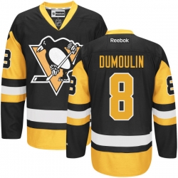 Brian Dumoulin Reebok Pittsburgh Penguins Premier Black Alternate Jersey