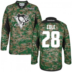 Ian Cole Reebok Pittsburgh Penguins Premier Camo Digital Veteran's Day Jersey