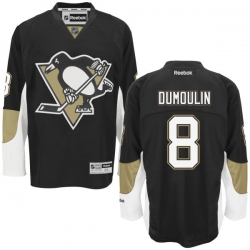 Brian Dumoulin Reebok Pittsburgh Penguins Authentic Black Home Jersey