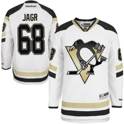 Jaromir Jagr Reebok Pittsburgh Penguins Authentic White 2014 Stadium Series NHL Jersey