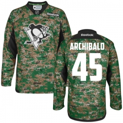 Josh Archibald Reebok Pittsburgh Penguins Authentic Camo Digital Veteran's Day Jersey