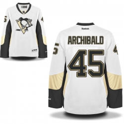 Josh Archibald Women's Reebok Pittsburgh Penguins Authentic White Away Jersey
