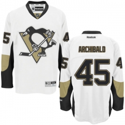 Josh Archibald Youth Reebok Pittsburgh Penguins Premier White Away Jersey
