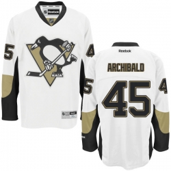 Josh Archibald Youth Reebok Pittsburgh Penguins Authentic White Away Jersey