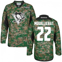 Kael Mouillierat Reebok Pittsburgh Penguins Premier Camo Digital Veteran's Day Jersey