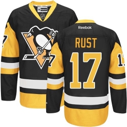 Bryan Rust Reebok Pittsburgh Penguins Authentic Gold Black/ Third NHL Jersey