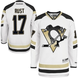 Bryan Rust Reebok Pittsburgh Penguins Premier White 2014 Stadium Series NHL Jersey