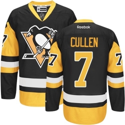 Matt Cullen Reebok Pittsburgh Penguins Premier Gold Black/ Third NHL Jersey