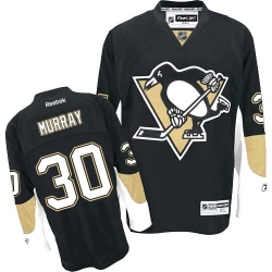Matt Murray Youth Reebok Pittsburgh Penguins Authentic Black Home NHL Jersey