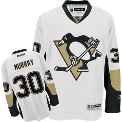 Matt Murray Youth Reebok Pittsburgh Penguins Authentic White Away NHL Jersey