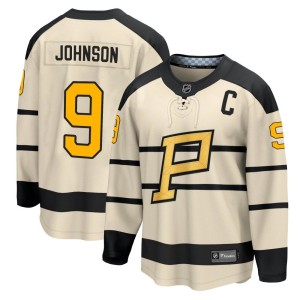Mark Johnson Men's Fanatics Branded Pittsburgh Penguins Cream 2023 Winter Classic Jersey
