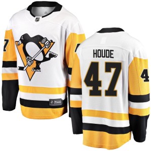 Samuel Houde Youth Fanatics Branded Pittsburgh Penguins Breakaway White Away Jersey