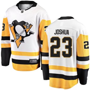 Jagger Joshua Youth Fanatics Branded Pittsburgh Penguins Breakaway White Away Jersey