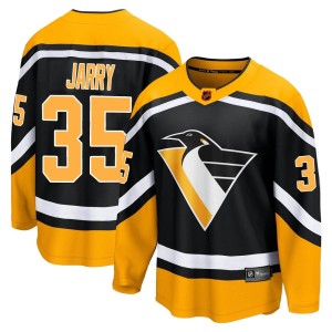 Tristan Jarry Men's Fanatics Branded Pittsburgh Penguins Breakaway Black Special Edition 2.0 Jersey