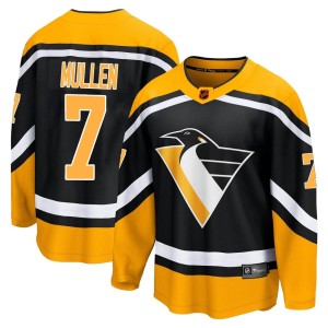 Joe Mullen Men's Fanatics Branded Pittsburgh Penguins Breakaway Black Special Edition 2.0 Jersey