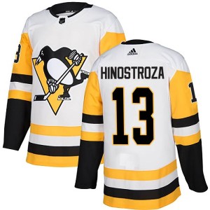 Vinnie Hinostroza Youth Adidas Pittsburgh Penguins Authentic White Away Jersey