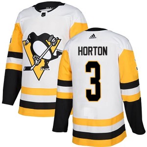 Tim Horton Youth Adidas Pittsburgh Penguins Authentic White Away Jersey