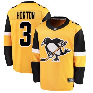 Tim Horton Youth Fanatics Branded Pittsburgh Penguins Breakaway Gold Alternate Jersey