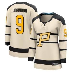 Mark Johnson Women's Fanatics Branded Pittsburgh Penguins Cream 2023 Winter Classic Jersey