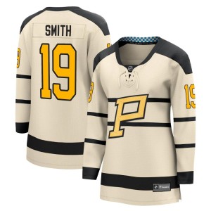 Reilly Smith Women's Fanatics Branded Pittsburgh Penguins Cream 2023 Winter Classic Jersey
