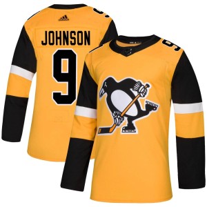 Mark Johnson Youth Adidas Pittsburgh Penguins Authentic Gold Alternate Jersey