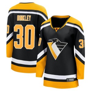 Les Binkley Women's Fanatics Branded Pittsburgh Penguins Breakaway Black Special Edition 2.0 Jersey