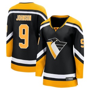 Mark Johnson Women's Fanatics Branded Pittsburgh Penguins Breakaway Black Special Edition 2.0 Jersey