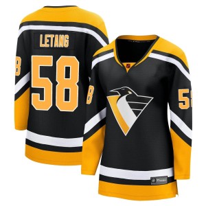 Kris Letang Women's Fanatics Branded Pittsburgh Penguins Breakaway Black Special Edition 2.0 Jersey
