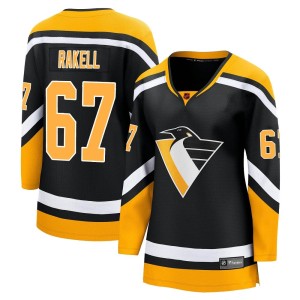 Rickard Rakell Women's Fanatics Branded Pittsburgh Penguins Breakaway Black Special Edition 2.0 Jersey