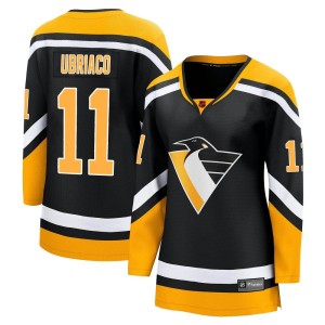 Gene Ubriaco Women's Fanatics Branded Pittsburgh Penguins Breakaway Black Special Edition 2.0 Jersey