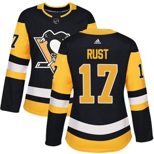 Bryan Rust Women's Adidas Pittsburgh Penguins Authentic Black Home Jersey
