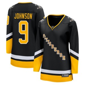 Mark Johnson Women's Fanatics Branded Pittsburgh Penguins Premier Black 2021/22 Alternate Breakaway Player Jersey
