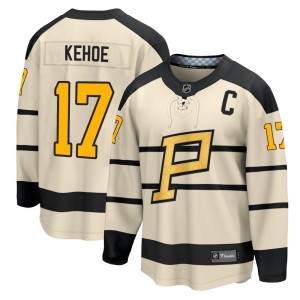 Rick Kehoe Men's Fanatics Branded Pittsburgh Penguins Cream 2023 Winter Classic Jersey