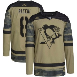 Mark Recchi Youth Adidas Pittsburgh Penguins Authentic Camo Military Appreciation Practice Jersey