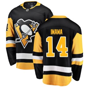 Bokondji Imama Men's Fanatics Branded Pittsburgh Penguins Breakaway Black Home Jersey
