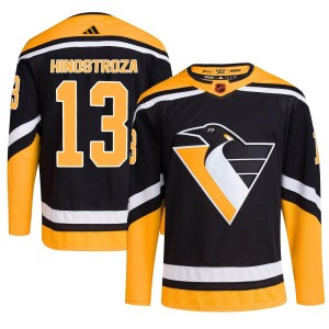 Vinnie Hinostroza Youth Adidas Pittsburgh Penguins Authentic Black Reverse Retro 2.0 Jersey