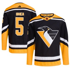 Ryan Shea Youth Adidas Pittsburgh Penguins Authentic Black Reverse Retro 2.0 Jersey