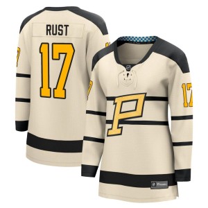 Bryan Rust Women's Fanatics Branded Pittsburgh Penguins Cream 2023 Winter Classic Jersey