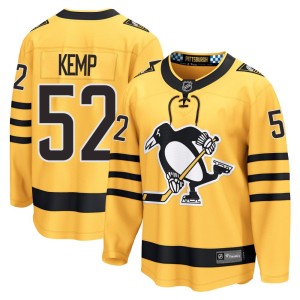 Philip Kemp Men's Fanatics Pittsburgh Penguins Breakaway Gold Alternate 2025 Jersey