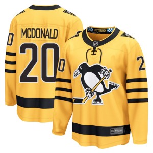 Ab Mcdonald Men's Fanatics Pittsburgh Penguins Breakaway Gold Alternate 2025 Jersey