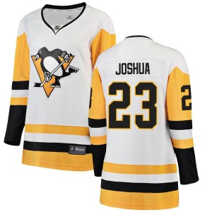 Jagger Joshua Women's Fanatics Branded Pittsburgh Penguins Breakaway White Away Jersey